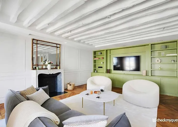 Apartmán Wonderful 3bedr Saint Honore Paříž